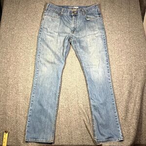 Carhartt Mens 36x34(33*) Rugged Flex Relaxed Fit Jeans Stretch Durable Work READ